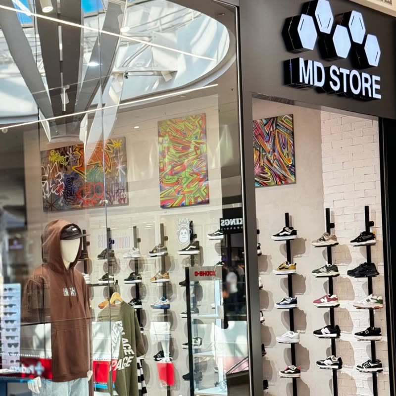 Loja MD Store no Shopping Vitória, obra executada pela Simo Engenharia