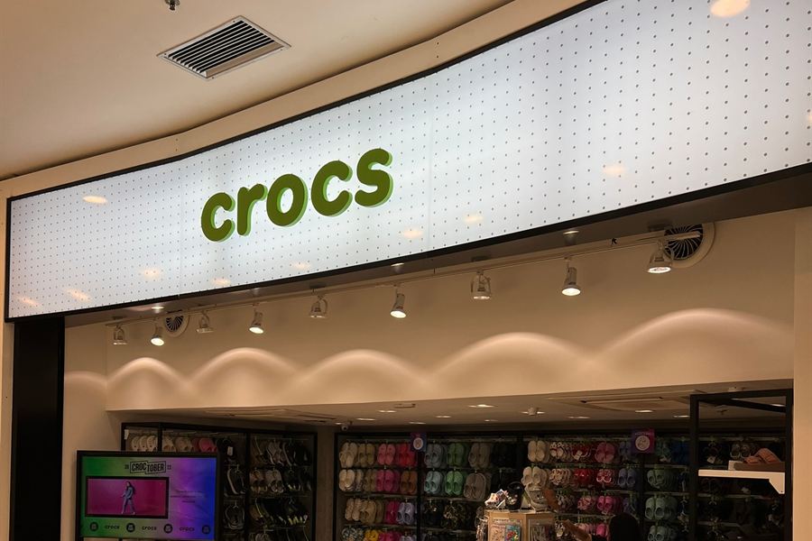 Loja Crocs no Shopping Vitória, obra da Simo Engenharia