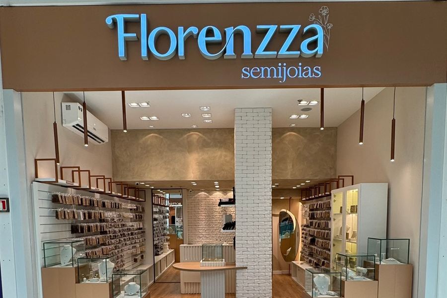 Loja Florenzza no Shopping Vitória, obra executada pela Simo Engenharia