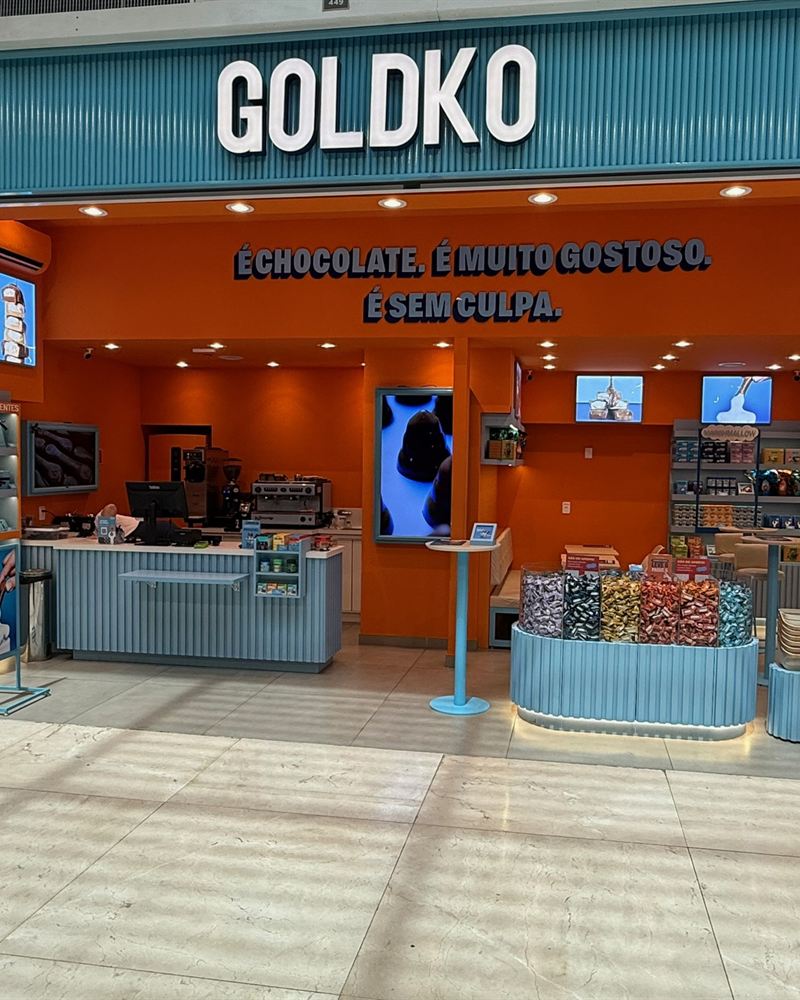 Loja Goldko no Shopping Vitória, obra da Simo Engenharia