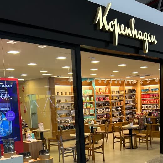 Loja Kopenhagen no Aeroporto de Vitória, obra da Simo Engenharia
