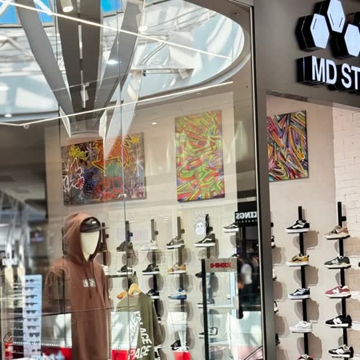 Loja MD Store no Shopping Vitória, obra da Simo Engenharia