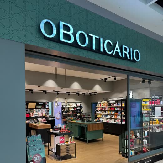 Loja O Boticário no Shopping Moxuara, obra da Simo Engenharia