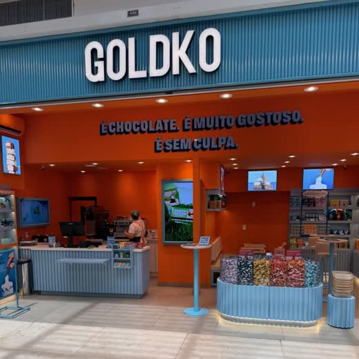 Loja Goldko no Shopping Vitória, obra da Simo Engenharia