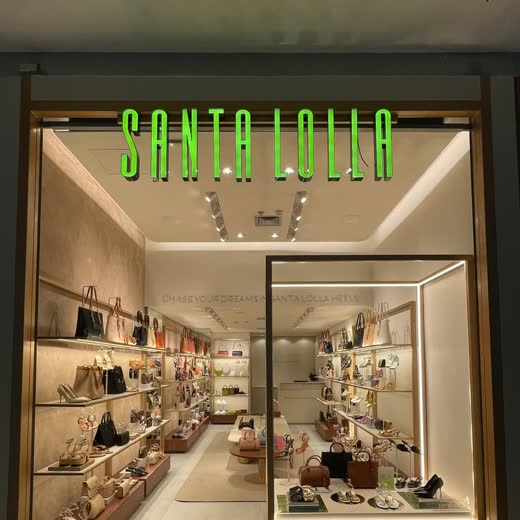 Loja Santa Lolla no Shopping Moxuara, obra da Simo Engenharia