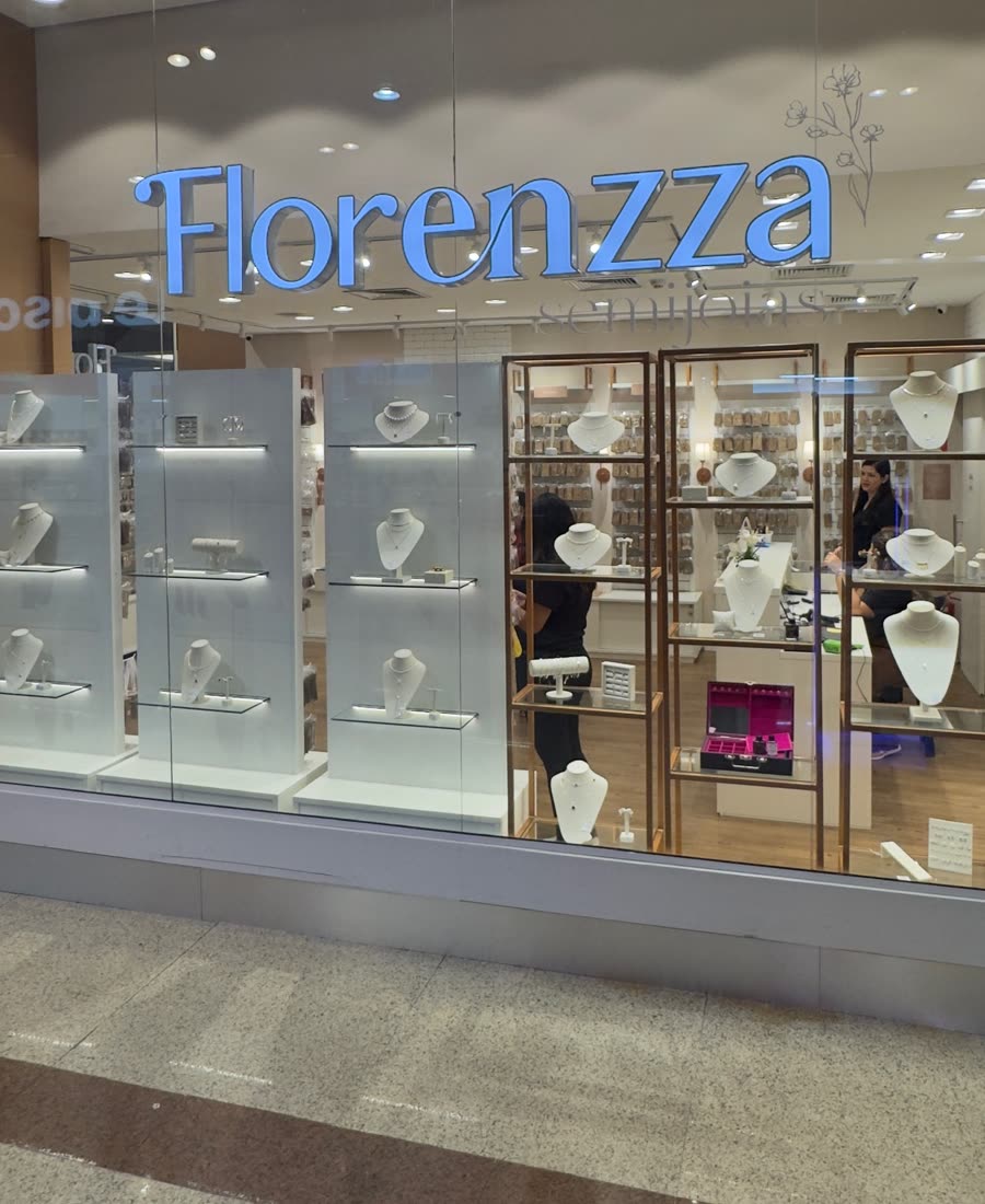 Loja Florenzza no Shopping Mestre Álvaro, uma das quatro obras da marca com a Simo Engenharia